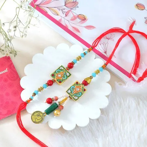 Dual Love Rakhi Set