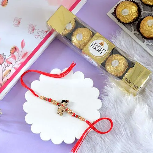 Divine Hanuman Rakhi with Ferrero Rocher