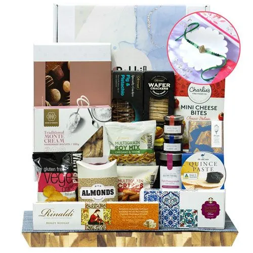 Deluxe Rakhi Gourmet Gift Hamper