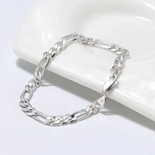 Elegant Silver Rakhi Bracelet