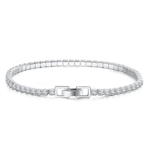 Elegant Sterling Silver Rakhi Bracelet