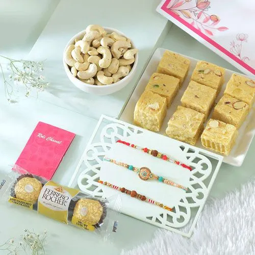 Rakhi & Gourmet Delight Set