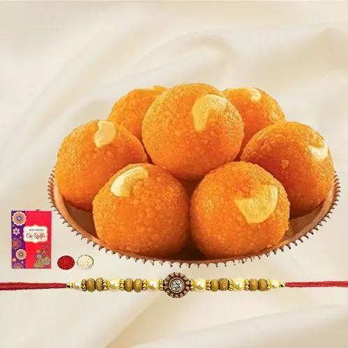 Haldirams Pure Ghee Ladoo with Rakhi