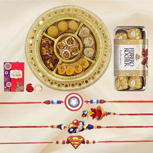 Tasty Sweets n Family Rakhi