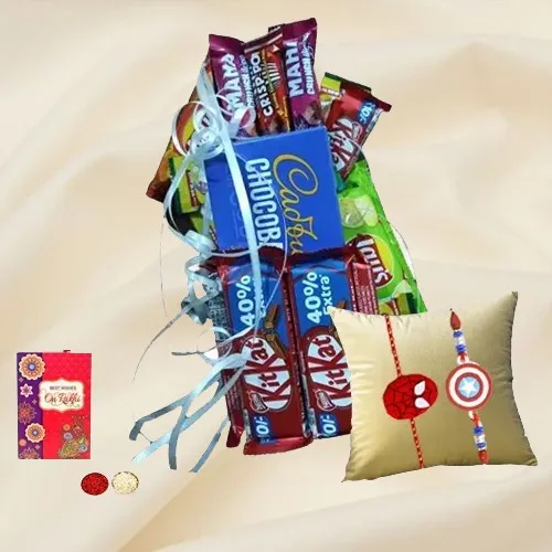 Chocolate Treat Hamper for Kids Rakhi