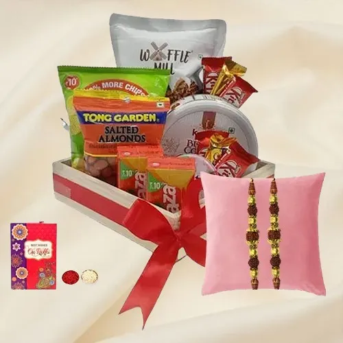 Craviest Food Hampers with Auspicious Rakhi