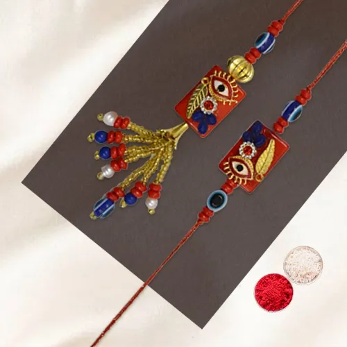 Raja-Rani Rakhi Lumba Set