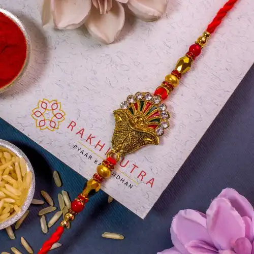 Marvellous Kundan Rakhi