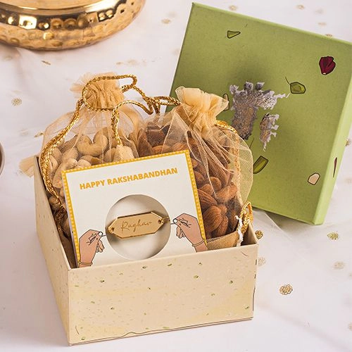 Premium Rakhi Delights Gift Box