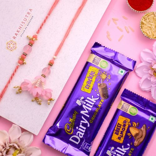 Premium Bhaiya Bhabhi Rakhi N Cadbury Bliss
