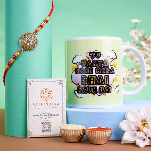 Rakhi  N  Quirky Mug Gift Set