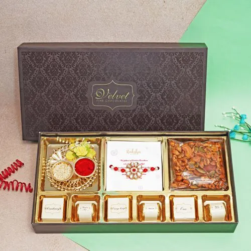 Flavorful Rakhi Gift Set