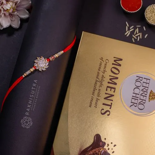 Luxurious Rakhi N Rocher Gift Pack