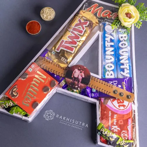 Special Personalize Rakhi N Treats for Brothers