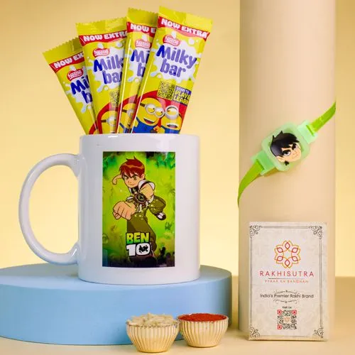 Little Brothers Ben10 Rakhi Celebration Set