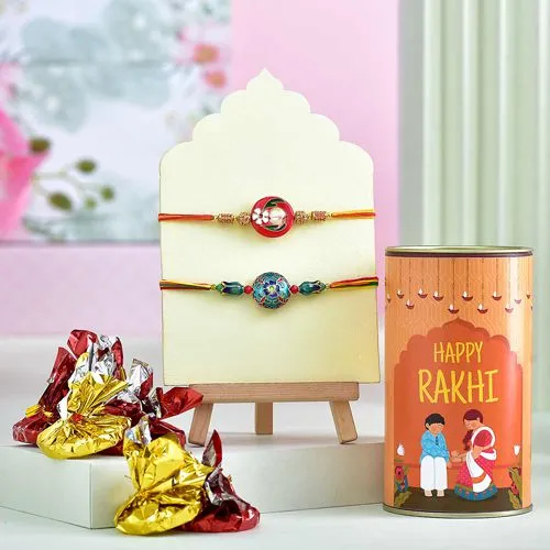 Rakhi Duo  N  Chocolate Bliss