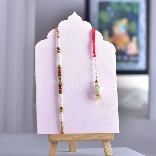 Traditional Bhaiya Bhabhi Rakhi Set