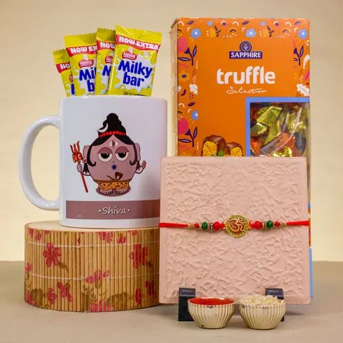 Blessings  N  Treats Rakhi Gift Set