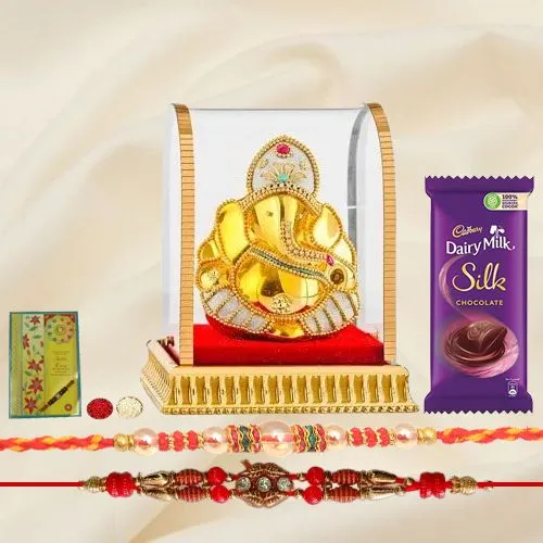 Pious Ganesh Rakhi Gift