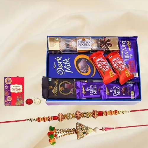 Groovy Chocolate n Rakhi Lumba Set