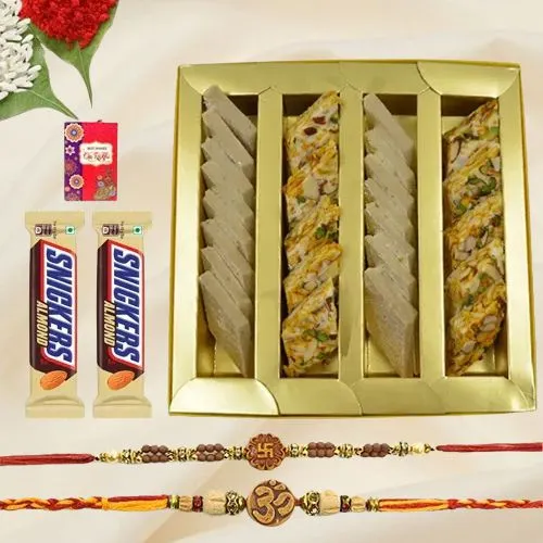 Charming Auspicious Rakhi n Sweets