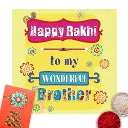 Classic Rakhi Gift with Card