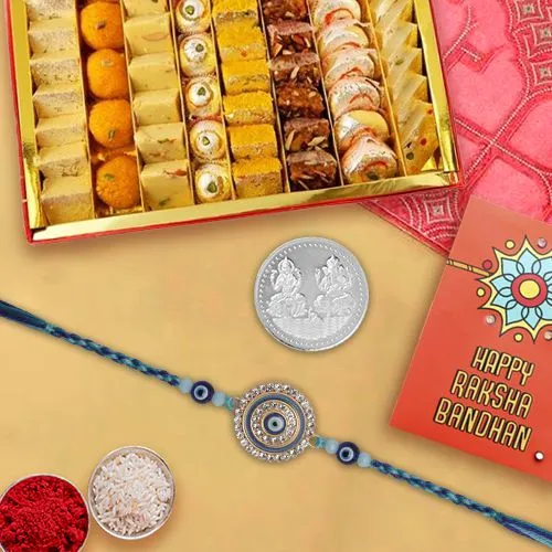 Sweet Rakhi Combo With Coin
