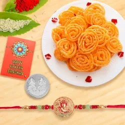 Festive Ganesh/OM Rakhi Delight